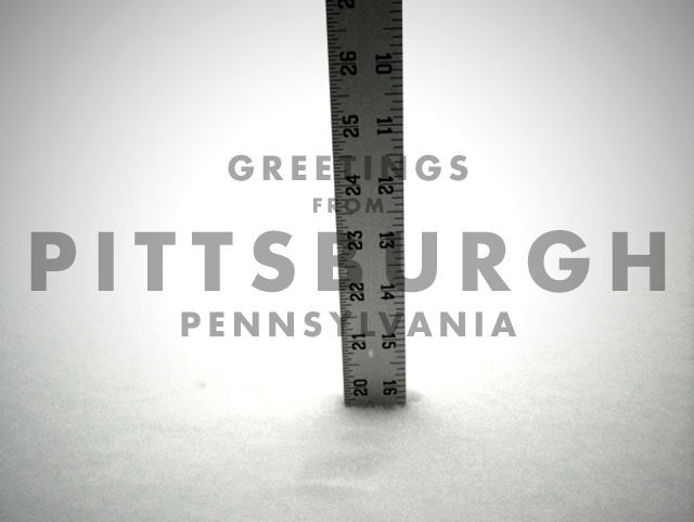 Pittsburgh Snow